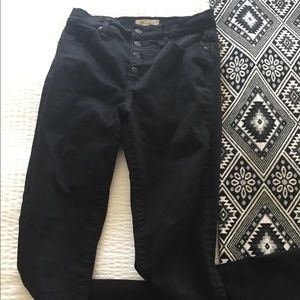 Madewell 10” High-rise cropped skinny jeans